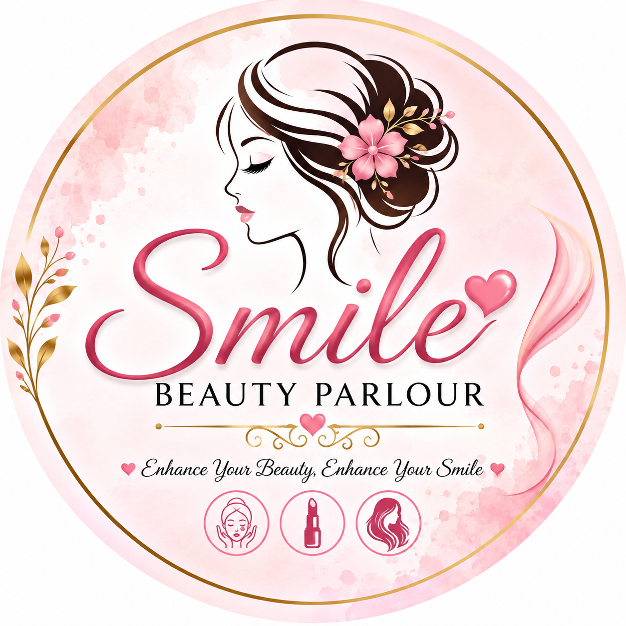 Smile Beauty Parlour Logo
